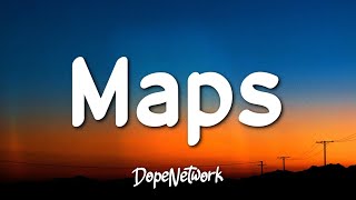 Maroon 5  Maps Lyrics [upl. by Pfaff463]