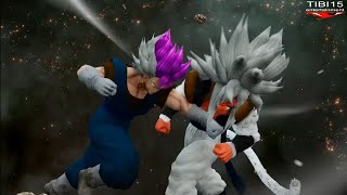 Gogeta Super Saiyan 5 VS Ultra Vegito  Part 2 [upl. by Nihahs]