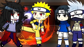 Naruto friends react to 4th Great Ninja War  Gacha Club [upl. by Shayla]