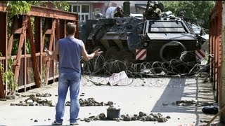 Schießerei im Kosovo  Deutsche KForSoldaten verletzt [upl. by Akinihs832]