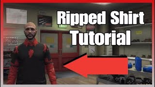 Updated Ripped Shirt Clothing Glitch On GTA 5 Online PATCH 146 [upl. by Aoh]