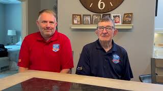 Honor Flight interview Dennis Baadte [upl. by Aynek]