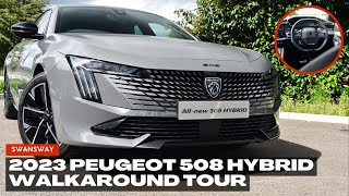 2023 Peugeot 508 Hybrid Walkaround Tour  Swansway Motor Group [upl. by Forland]