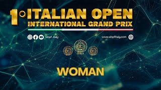 Woman  1° Italian Open International Grand Prix [upl. by Ateekram616]