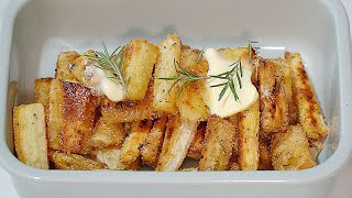 Easy Roast Parsnips Crispy Golden and Delicious [upl. by Ajax]