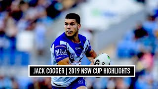 Jack Cogger  2019  NSW Cup Highlights [upl. by Risan]