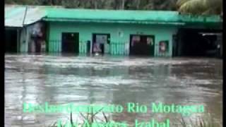 Inundacion Rio Motagua Los Amates [upl. by Ajar254]