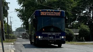 On board gillig bus 4216 full ride on route 353 [upl. by Nnylcaj]