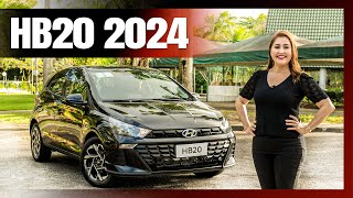 Hyundai HB20 2024 ganha novas versões mais equipadas [upl. by Loftus]