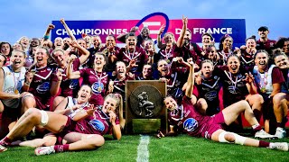 Elite 1 féminines 2024  Le résumé complet de la finale Stade Bordelais  ASM Romagnat [upl. by Elagiba598]