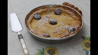 Crostata con Amaretti e crema pasticcera [upl. by Rivalee620]