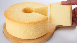 Fluffiest Chiffon Cake Ive Ever MadeCoconut Chiffon Cake [upl. by Alyahc696]