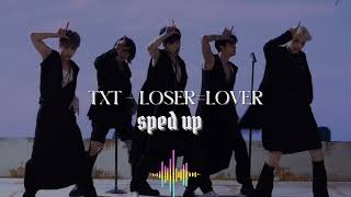 TXT  LoserLover sped Up [upl. by Anagrom]