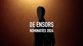 Nominaties  De Ensors 2024 [upl. by Kannav]