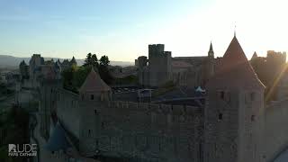 La cité de Carcassonne entourée de son vignoble  Grands Vins en Grand Carcassonne [upl. by Oderf249]