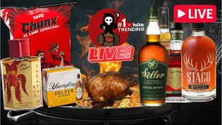 🔴LIVE BBQ COOKING CHICKEN with Trending ViralVideo Drink Fragrance Zaharoff Seraphim RED Review [upl. by Aivilo]