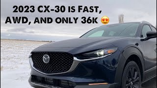 2023 Mazda CX30 Turbo Premium 060 Walk Around and Review [upl. by Mcdowell]