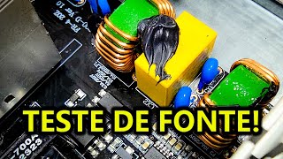 REVIEW DA FONTE Cooler Master Masterwatt 550W Bronze Será que sobrevive [upl. by Elleral125]