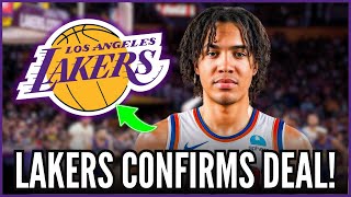 RISING STAR Pacôme Dadiet SIGNS with LAKERS  LOS ANGELES LAKERS NEWS [upl. by Chappelka]