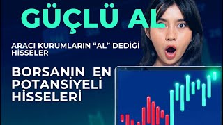 ARACI KURUMLARIN GÜÇLÜ AL DEDİĞİ HİSSELER [upl. by Dola]