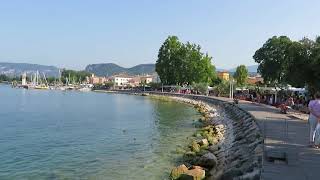 Market day in Bardolino  Lake Garda Italy [upl. by Brunn566]