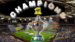 الاتحاد × الطائي   التتويج [upl. by Lletnohs]