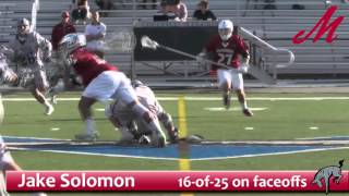 Muhlenberg College mens lacrosse vs Moravian [upl. by Raimondo327]