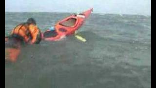 Sea Kayak Self Rescue  The Ladder [upl. by Rieth]