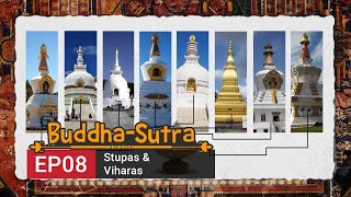 Story of Buddha  Stupas amp Viharas  Buddha Sutra  Episode 8  English [upl. by Jennilee]