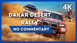 DAKAR DESERT RALLY  Gameplay Walkthrough  4K 60FPS  No Commentary [upl. by Sej]