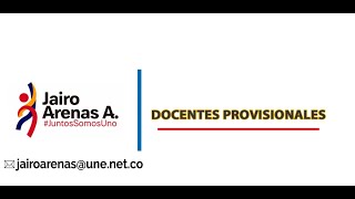 Docentes Provisionales [upl. by Risay]