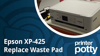 Replace waste ink pads XP series Covers SX230 to XP445 models and many more [upl. by Llennoj392]