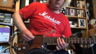 Will Hessey  Ampeg Dan Armstrong  Plexiglas Guitar Review [upl. by Airaet324]