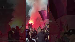 Újpest ultras vs győr [upl. by Neicul]