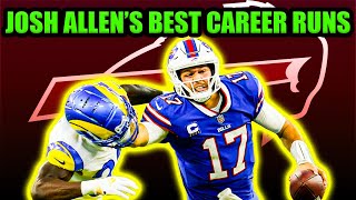 Josh Allen Angry Runs but they get increasingly ANGRIER [upl. by Farrish737]