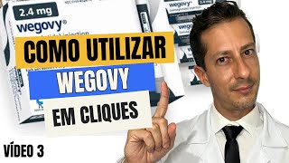 Como utilizar WEGOVY de 24 mg EM CLIQUES [upl. by Sitsuj287]