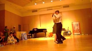 Todd amp Ramonas lindy hop demo in Tokyo  Mood for Swing 2013 [upl. by Rosalinde]