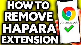 How To Remove Hapara Highlights Extension on School Chromebook [upl. by Haneekas]