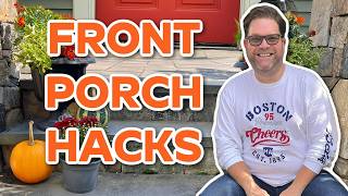 Easy Fall Front Porch Hacks  BudgetFriendly DIY Ideas for Everyone holidaylights [upl. by Gula]