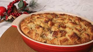 Panettone Bread Pudding Recipe  Laura Vitale  Laura in the Kitchen Episode 272 [upl. by Konstanze]