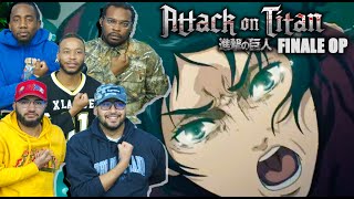 Attack on Titan The Final Season FINAL CHAPTER OP Reaction [upl. by Joby592]