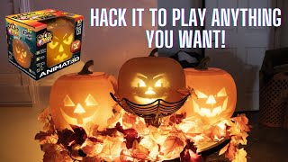 Hack These Projector Pumpkins DIY Tutorial for Halloween Decor [upl. by Roswald716]