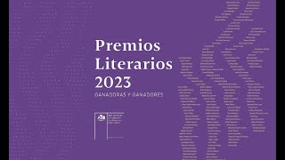 Premios Literarios 2023 [upl. by Vasyuta918]