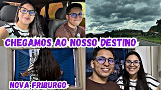 CHEGAMOS AO NOSSO DESTINO NOVA FRIBURGO TOUR PELO QUARTO [upl. by Ellerad]