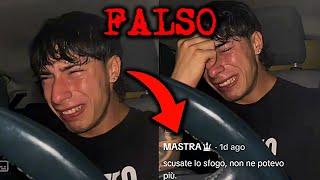 LA FALSITÀ DI CHI PIANGE SU TIKTOK Luca Mastra che combini bodybuilding tweener [upl. by Lokkin52]