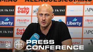 Ruben Zadkovich  Press Conference  Brisbane Roar v Melbourne City [upl. by Nnarual]