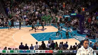 FlightReacts To CELTICS at HORNETS  FULL GAME HIGHLIGHTS  November 20 2023 [upl. by Elletse]