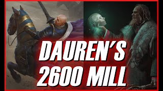 THIS MILL IS WINNING ON LADDER  Daurens 2600 fMMR Nilfgaard Mill deck [upl. by Evalyn]