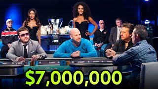 7000000 and the Title Intense Drama Across Two Poker Final Tables [upl. by Bender]