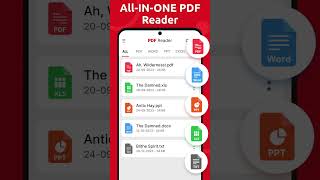 PDF Reader  ALL IN ONE DOCUMENT READER [upl. by Accebber]